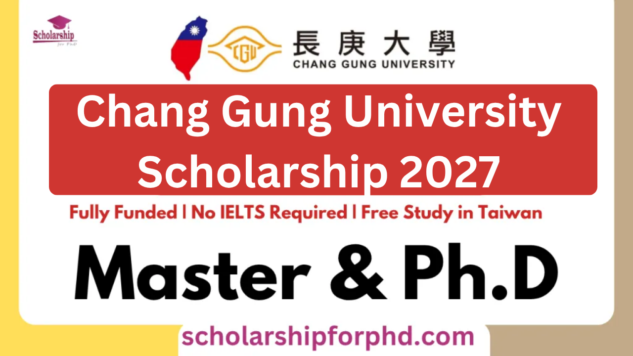 Chang Gung University Scholarship 2027