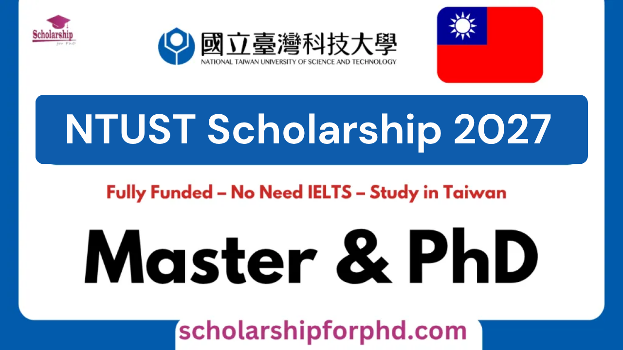 NTUST Scholarship 2027
