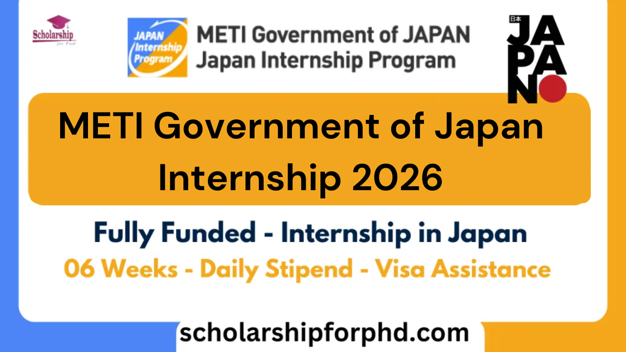 METI Government of Japan Internship 2026