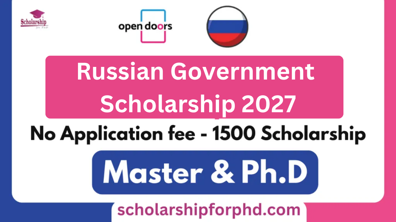 Russian Government Scholarship 2027