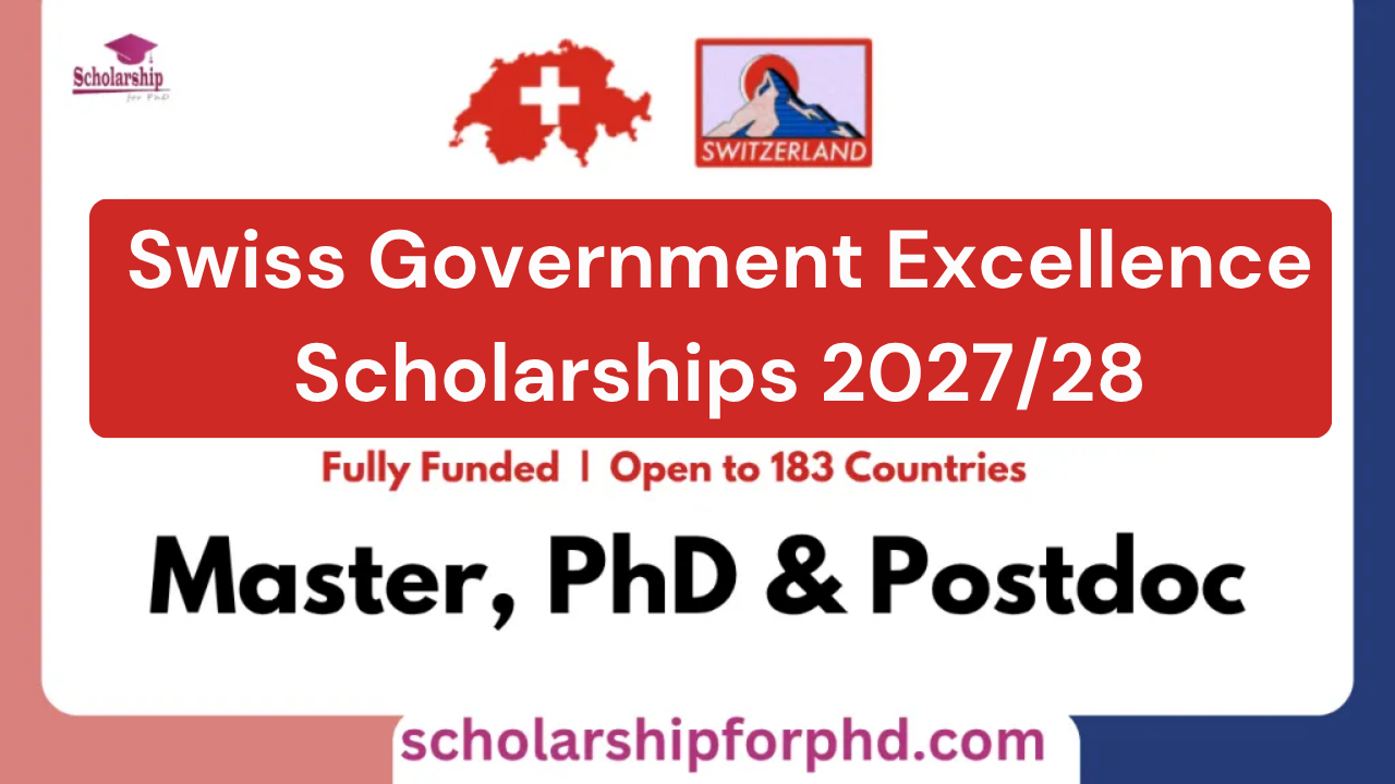 Swiss Government Excellence Scholarships 2027